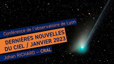 Actualités astronomiques - Janvier 2023